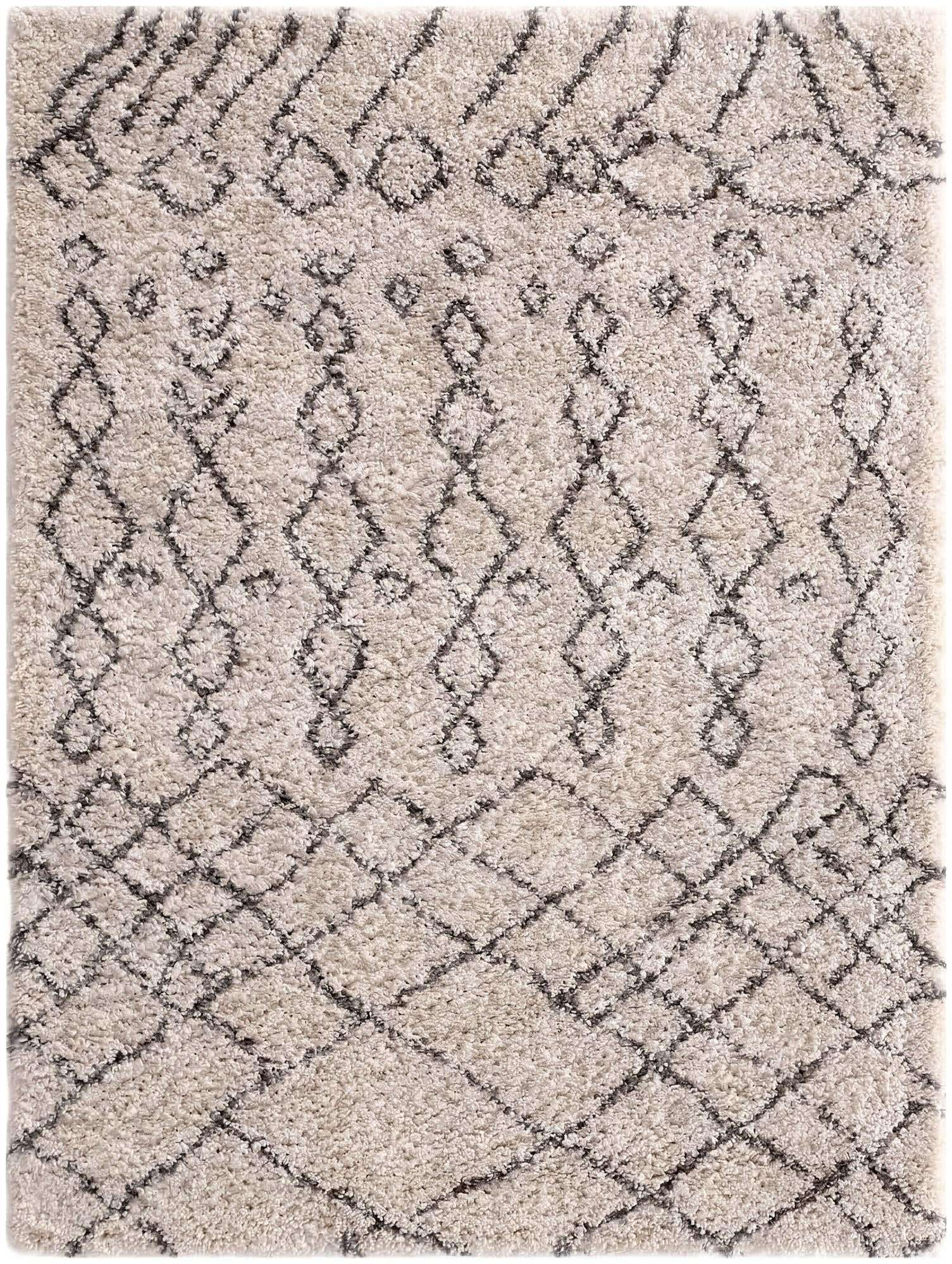5' 3 x 7' Moroccan Shag Rug