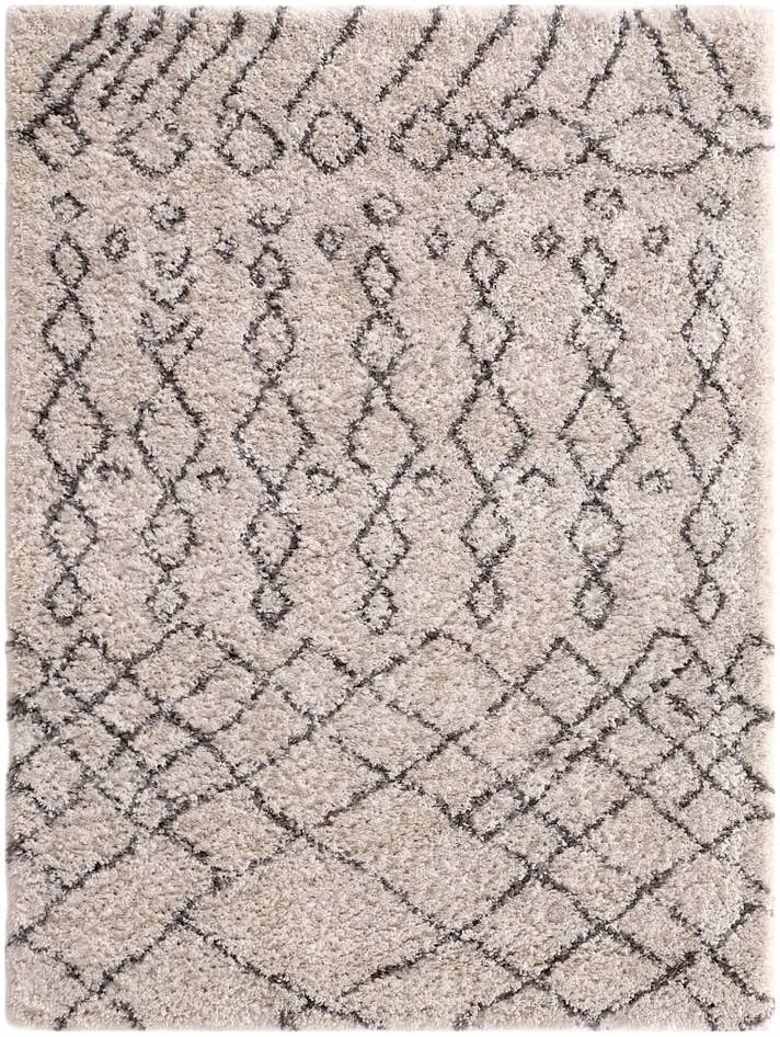 Detail image of 5' 3 x 7' Moroccan Shag Rug