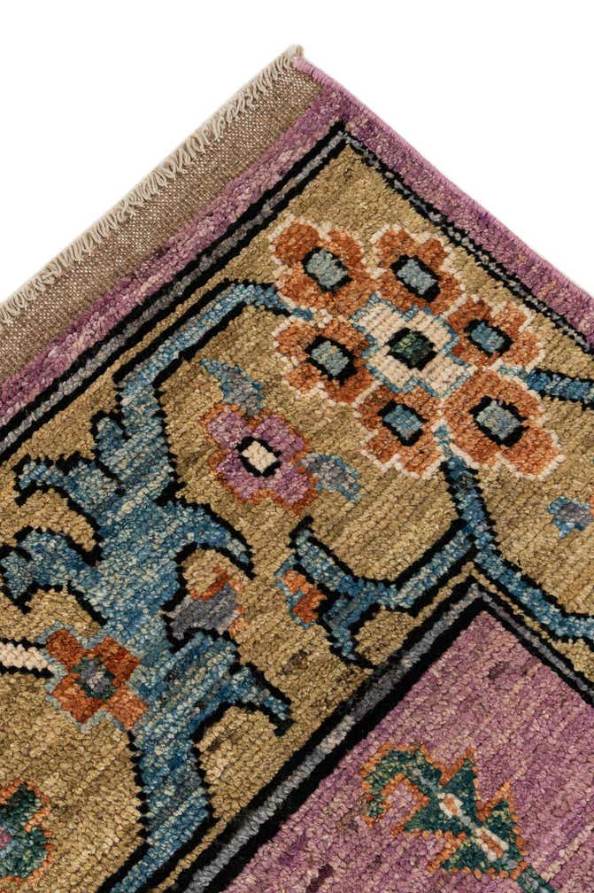 8' 4 x 10' 2 Hand Knotted Oushak Wool Rug