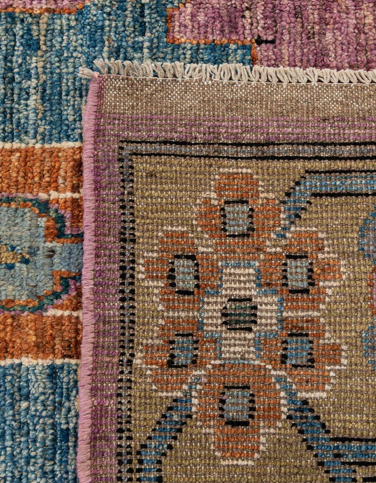 Detail image of 8' 4 x 10' 2  Hand Knotted Oushak Wool Rug