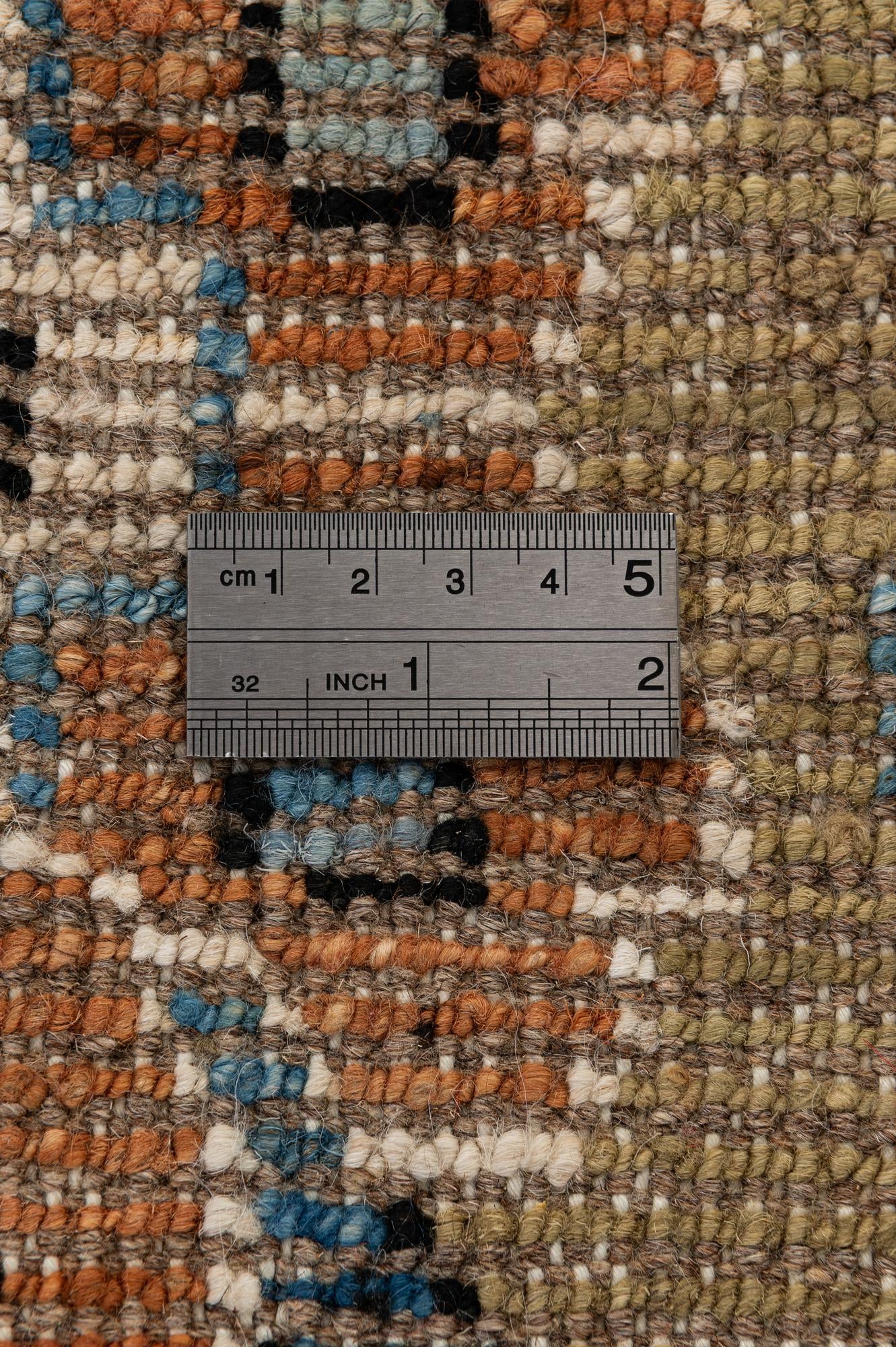 8' 4 x 10' 2 Hand Knotted Oushak Wool Rug