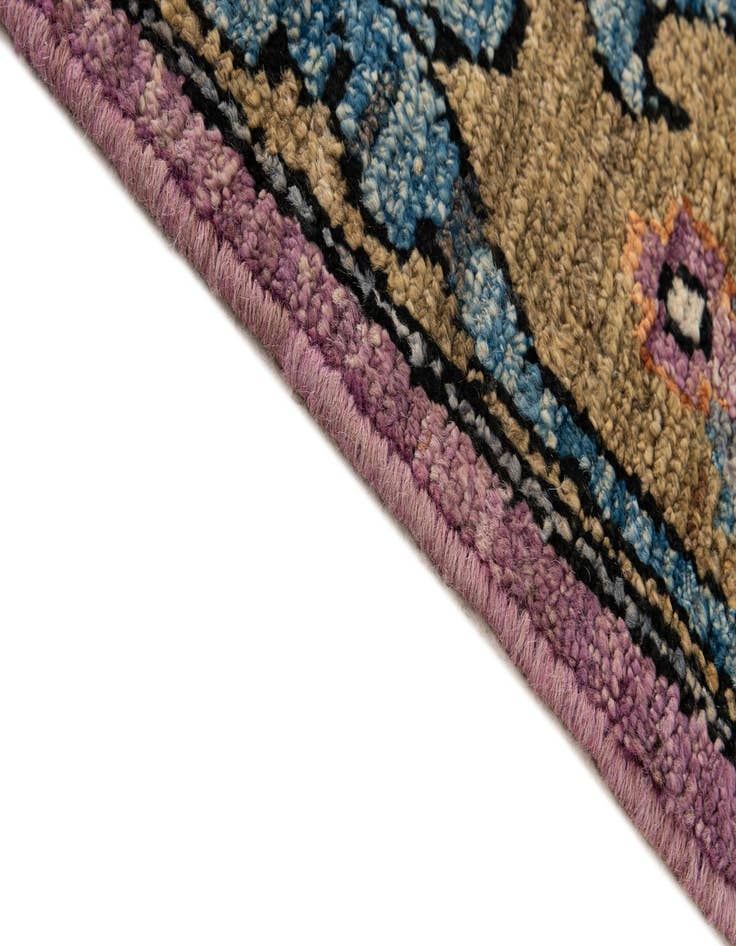 Detail image of 8' 4 x 10' 2  Hand Knotted Oushak Wool Rug