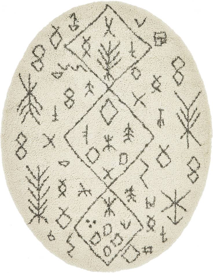 Detail image of 8' x 8' Marrakesh Shag Round Rug