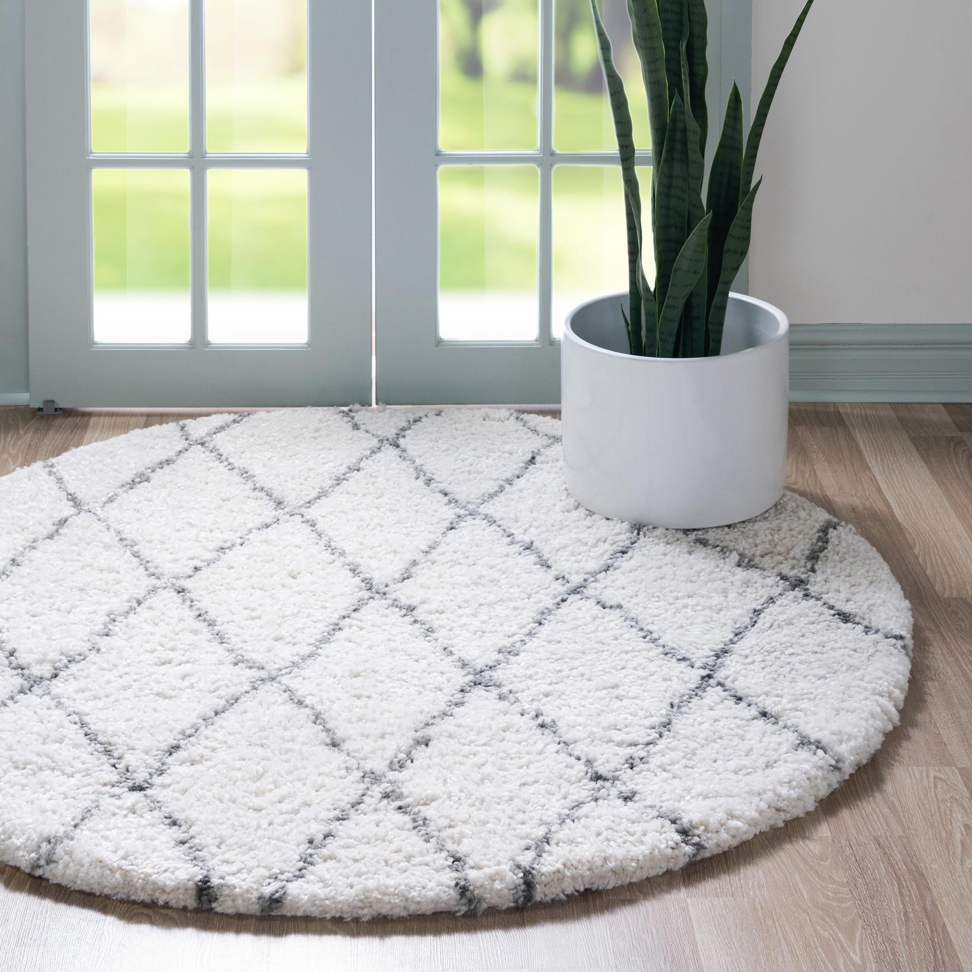 8' x 8' Marrakesh Shag Round Rug