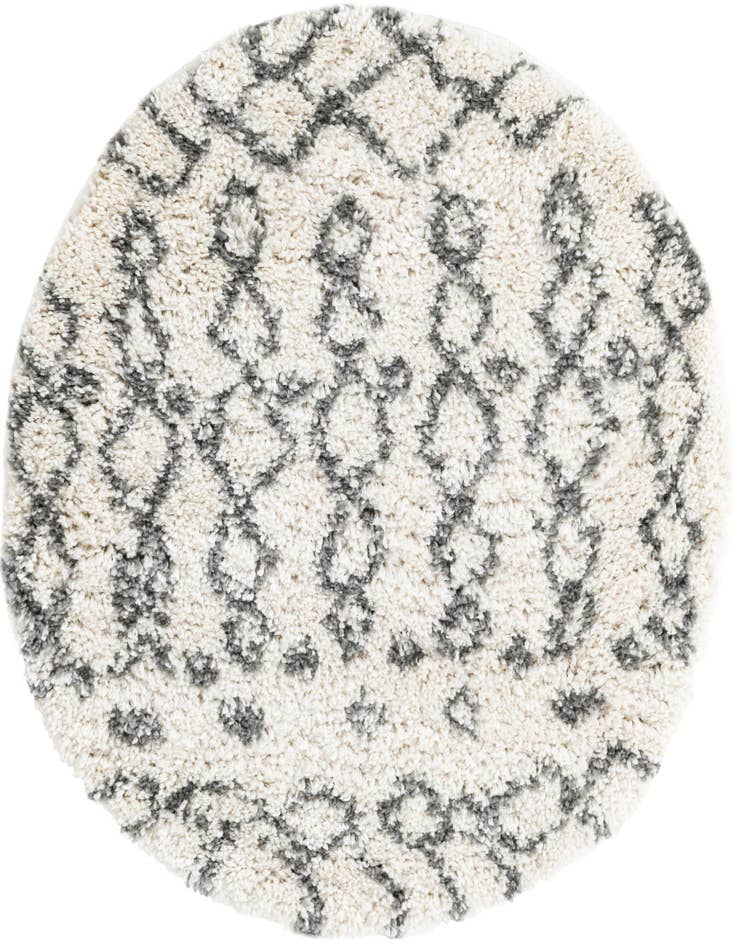 Detail image of 3' 3 x 3' 3 Marrakesh Shag Round Rug