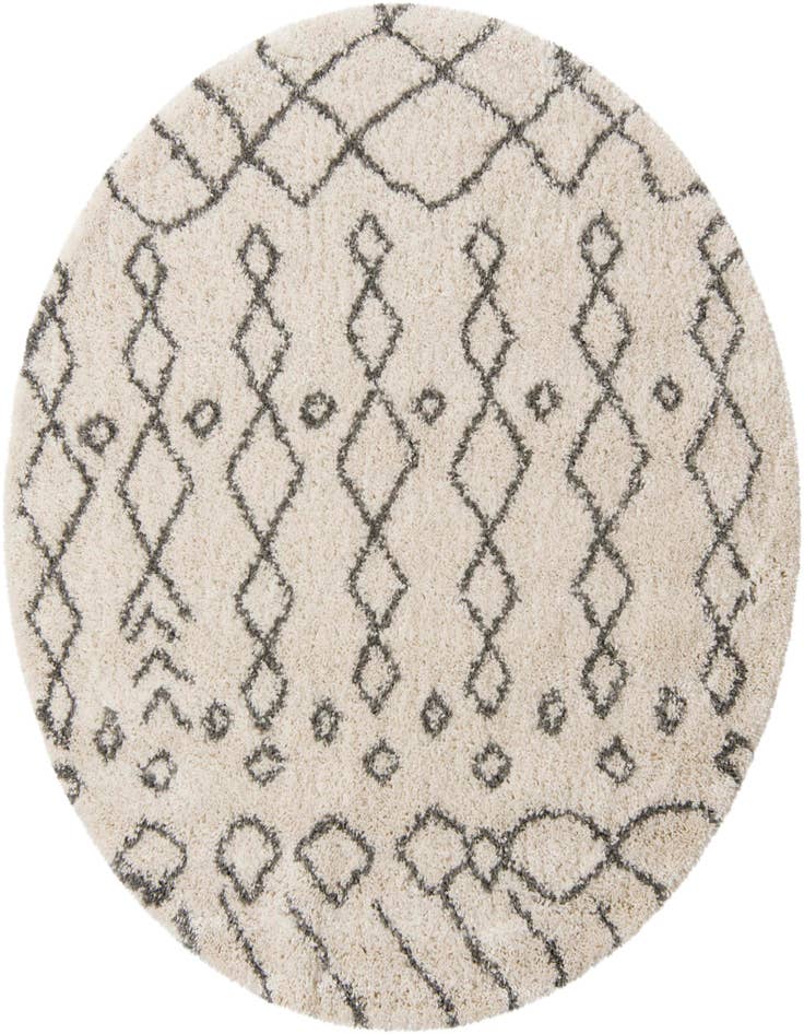 Detail image of 6' x 6' Marrakesh Shag Round Rug