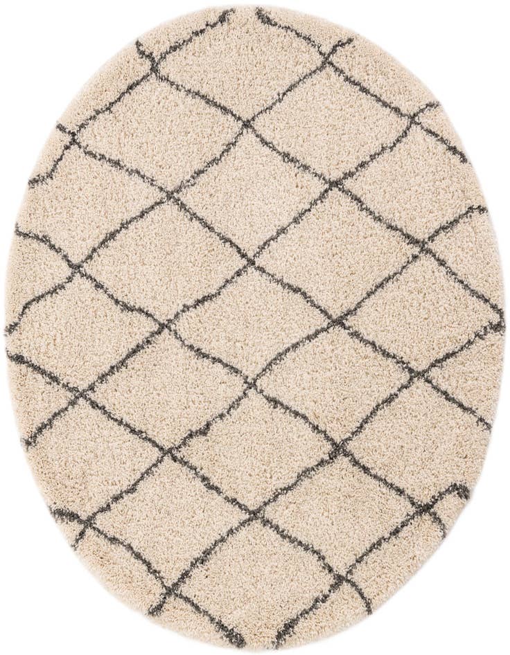 Detail image of 6' x 6' Marrakesh Shag Round Rug