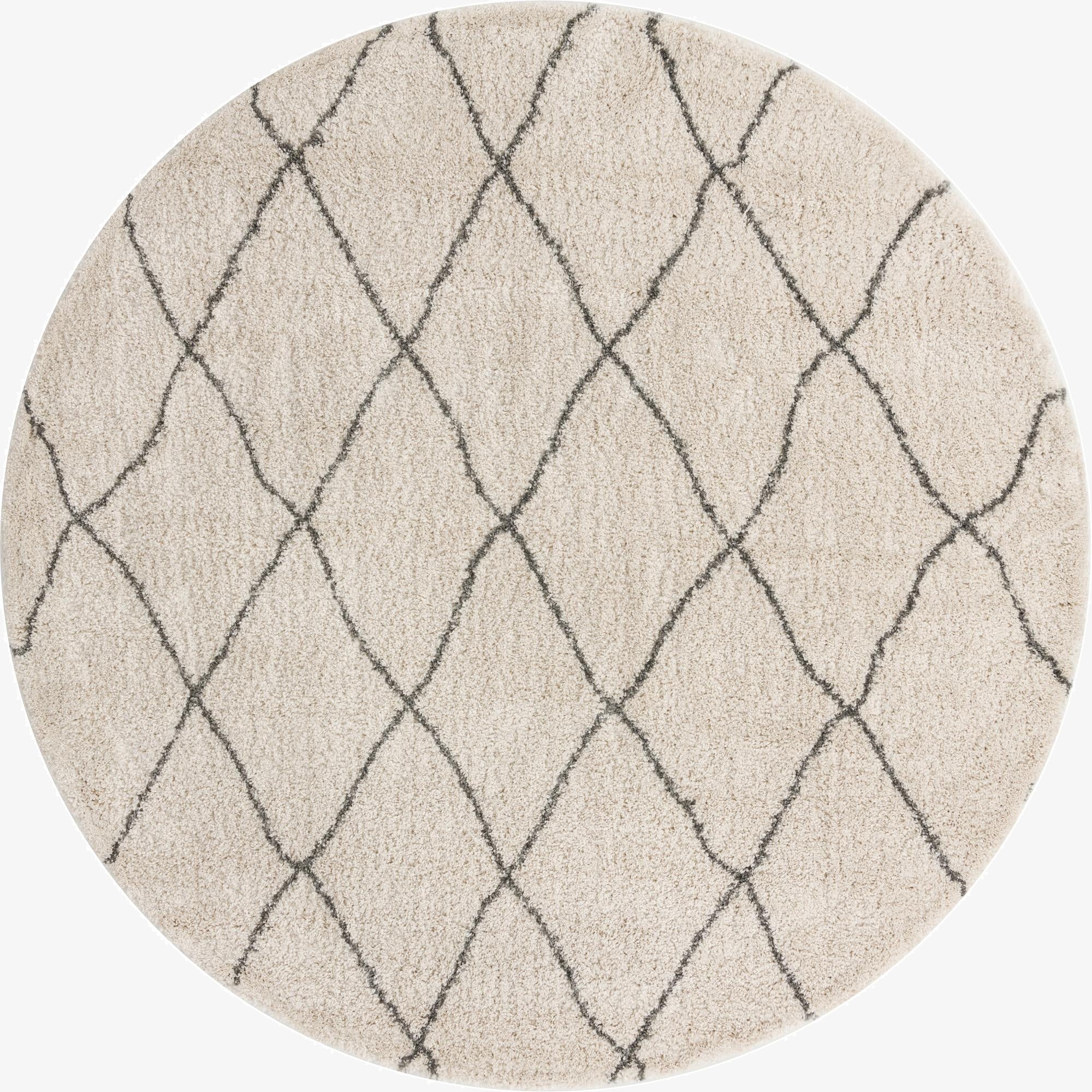 9' 10 x 9' 10 Marrakesh Shag Round Rug