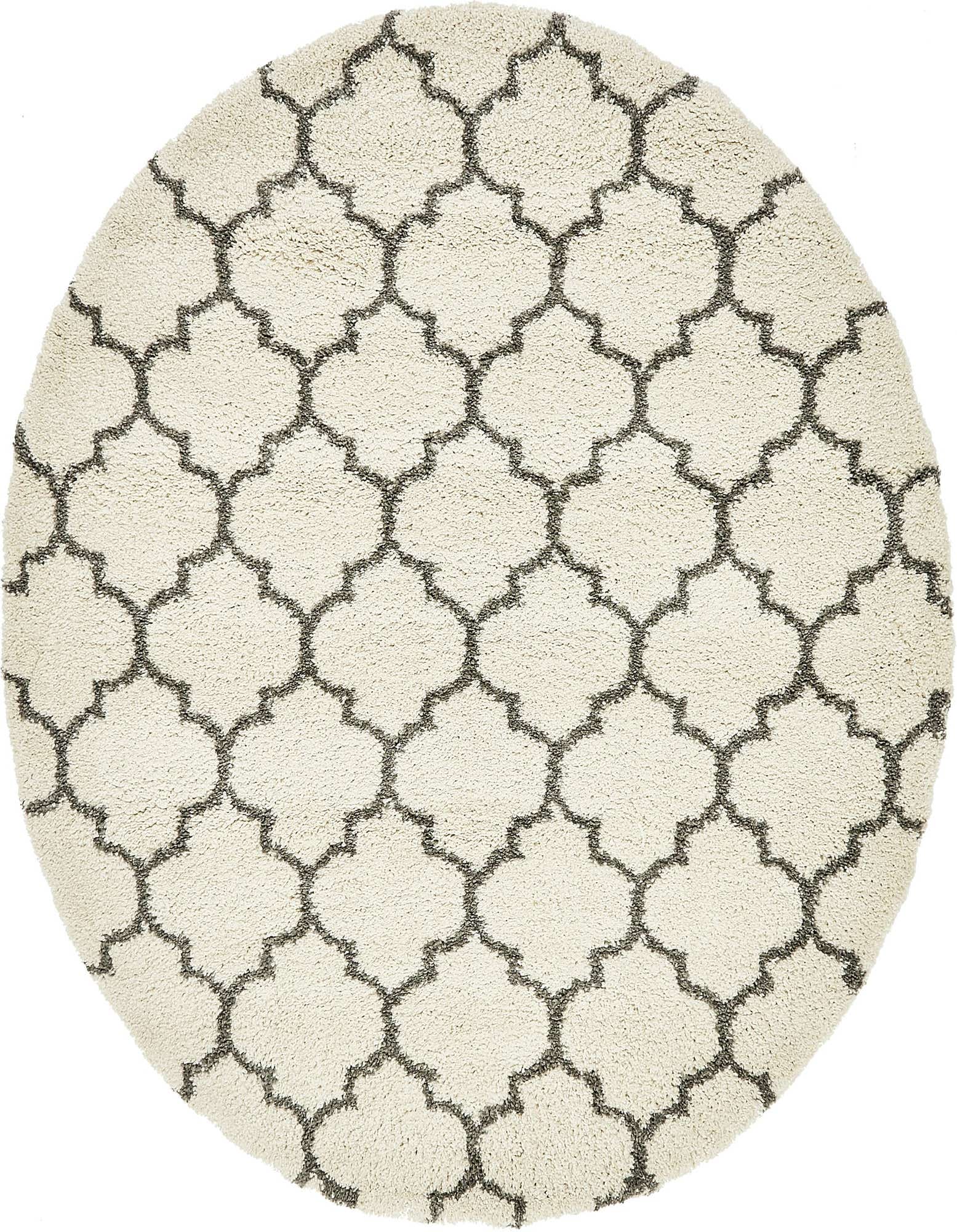 8' x 8' Moroccan Shag Round Rug