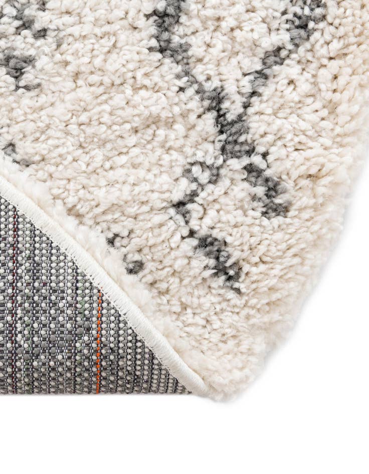 Detail image of 4' x 4' Moroccan Shag Round Rug