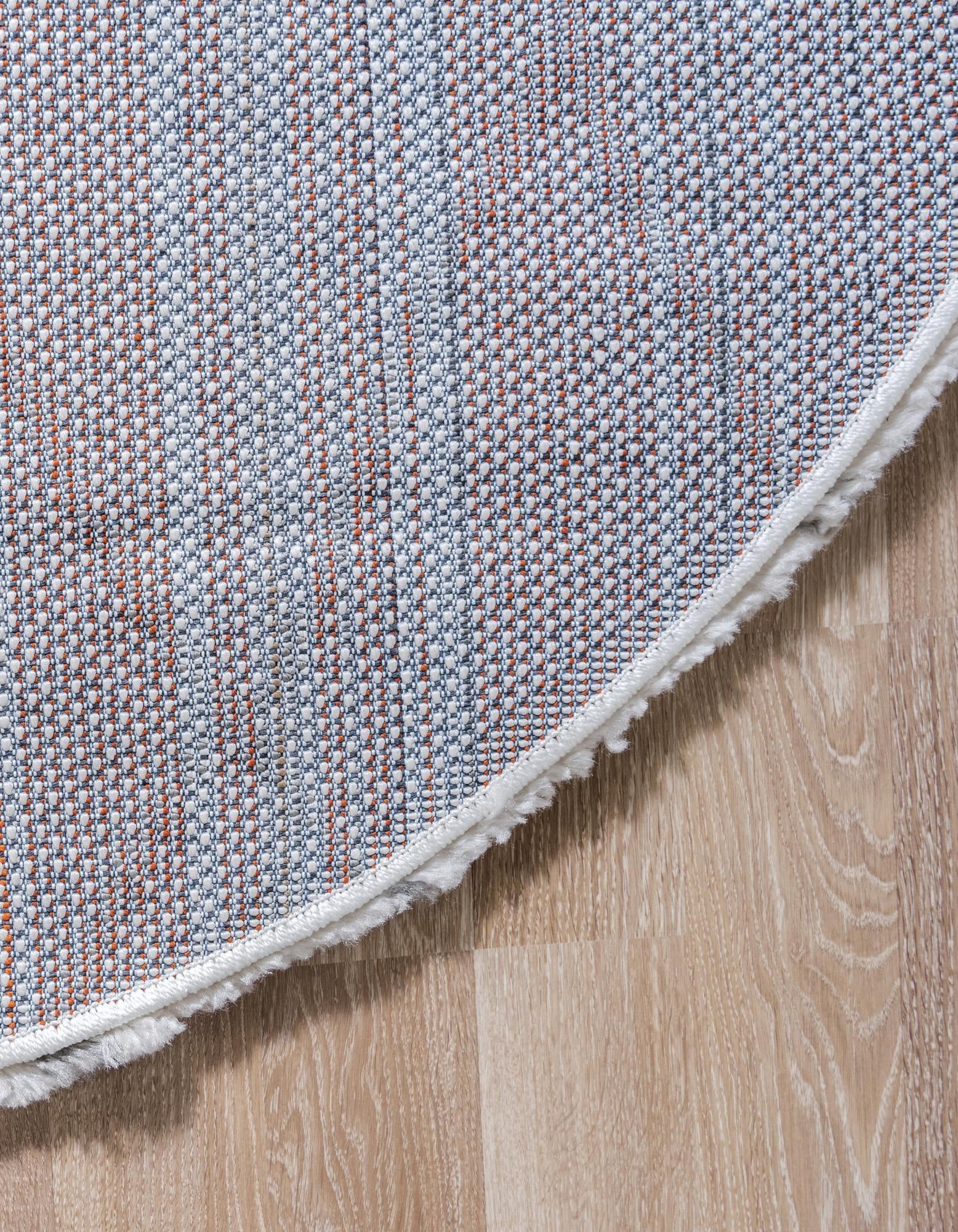 9' 10 x 9' 10 Moroccan Shag Round Rug