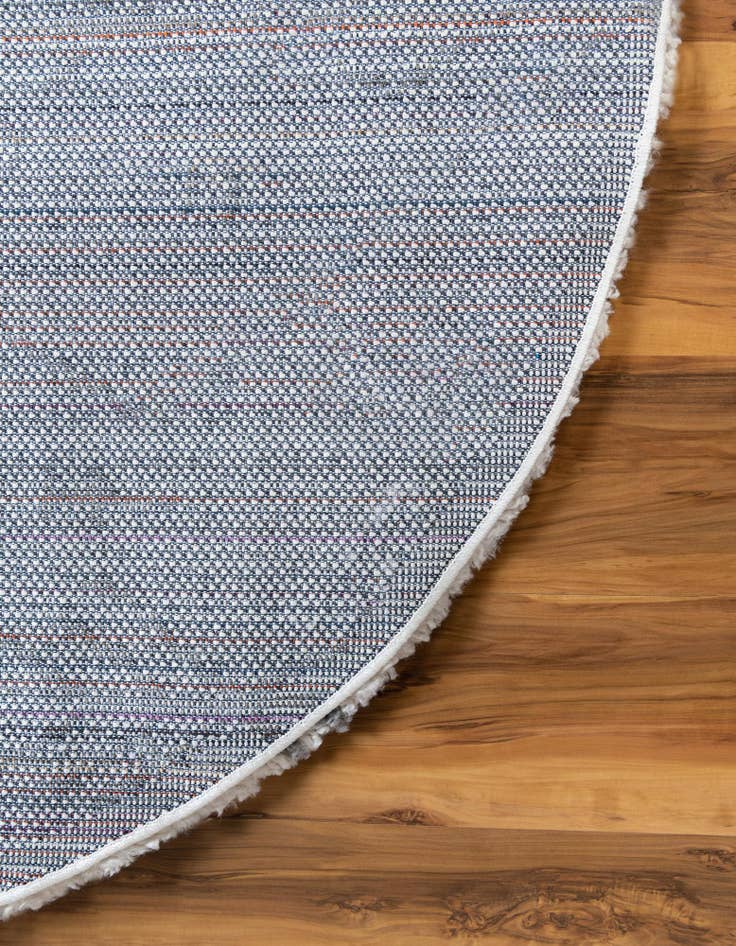 Detail image of 5' 3 x 5' 3 Moroccan Shag Round Rug