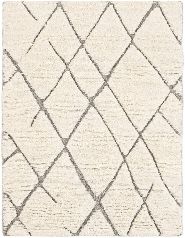 Detail image of 2' x 5' 1 Atlas Moroccan Wool Runner Rug