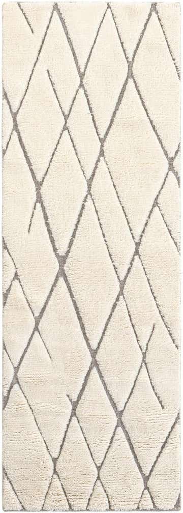 2' x 6' 1 Hand Knotted Atlas Moroccan Wool Runner Rug