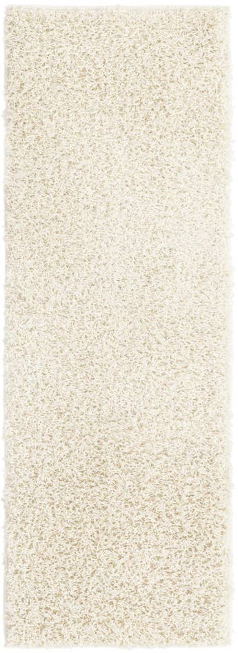 Detail image of 2' x 6' Comfort Solid Shag Runner Rug