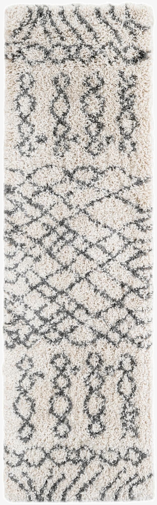 2' x 7' 1 Marrakesh Shag Runner Rug