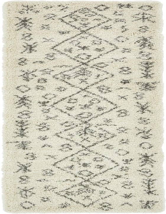 Detail image of 2' 7 x 10' Moroccan Shag Runner Rug