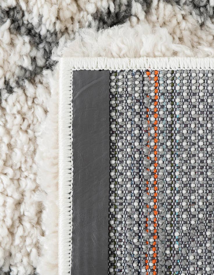 Detail image of 2' 7 x 14' Moroccan Shag Runner Rug