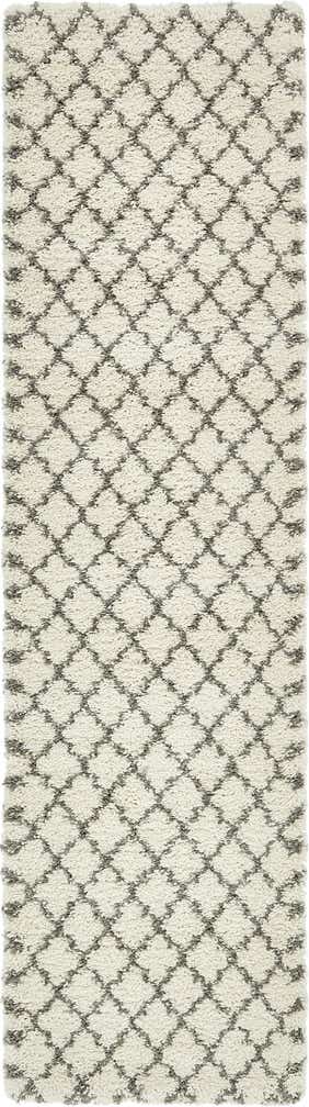 2' 7 x 10' Moroccan Shag Runner Rug