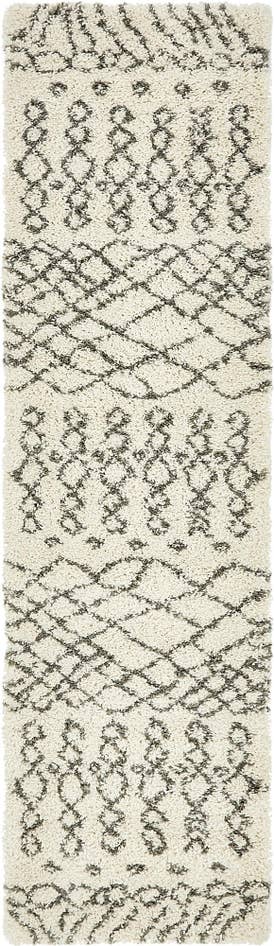 Detail image of 2' 7 x 12' Moroccan Shag Runner Rug