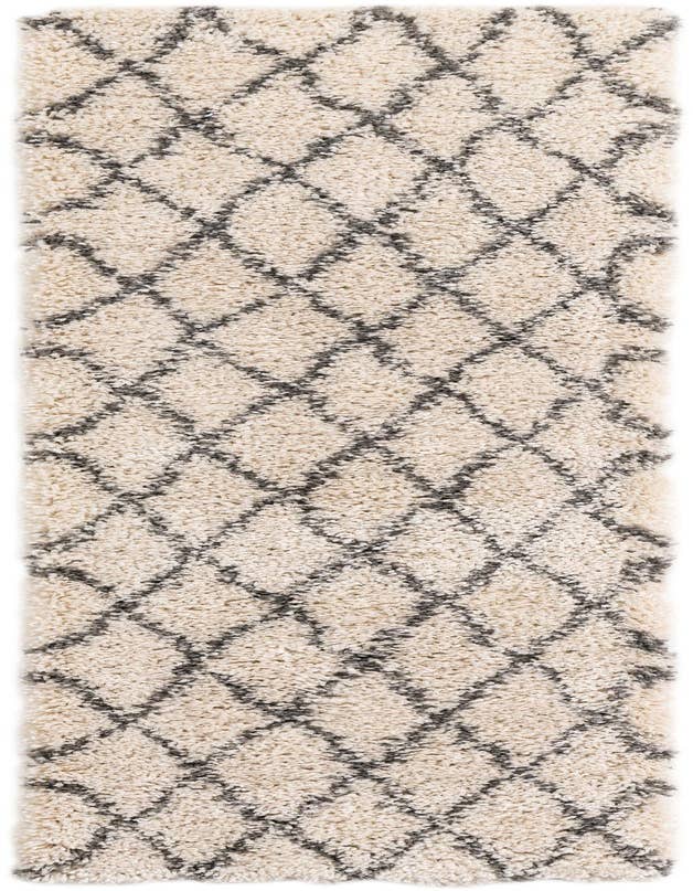 Detail image of 2' x 7' Moroccan Shag Runner Rug