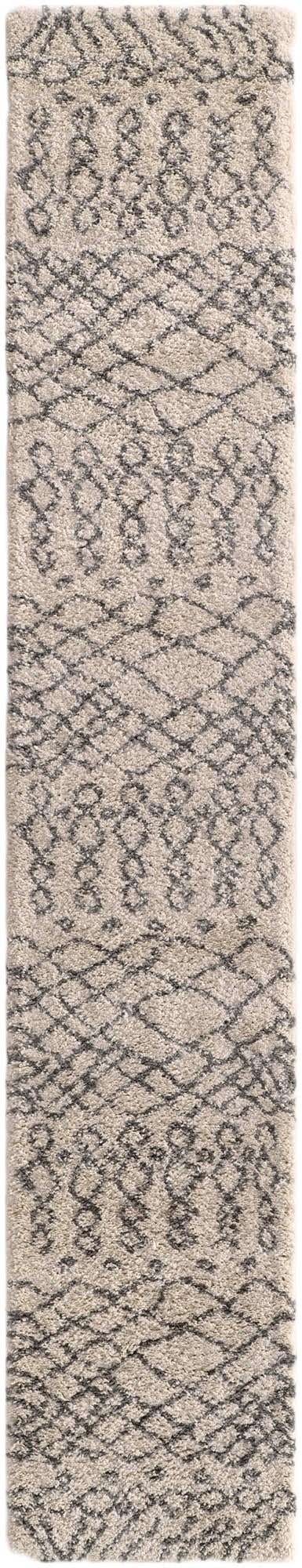 2' 7 x 14' Moroccan Shag Runner Rug