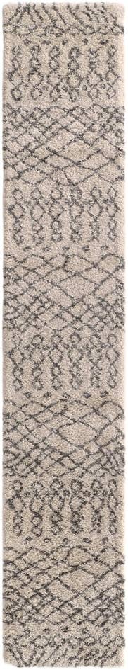 Detail image of 2' 7 x 14' Moroccan Shag Runner Rug