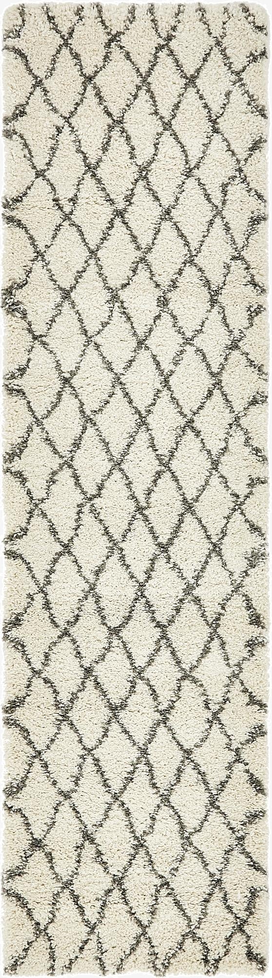 60cm x 245cm Marrakesh Shag Runner Rug