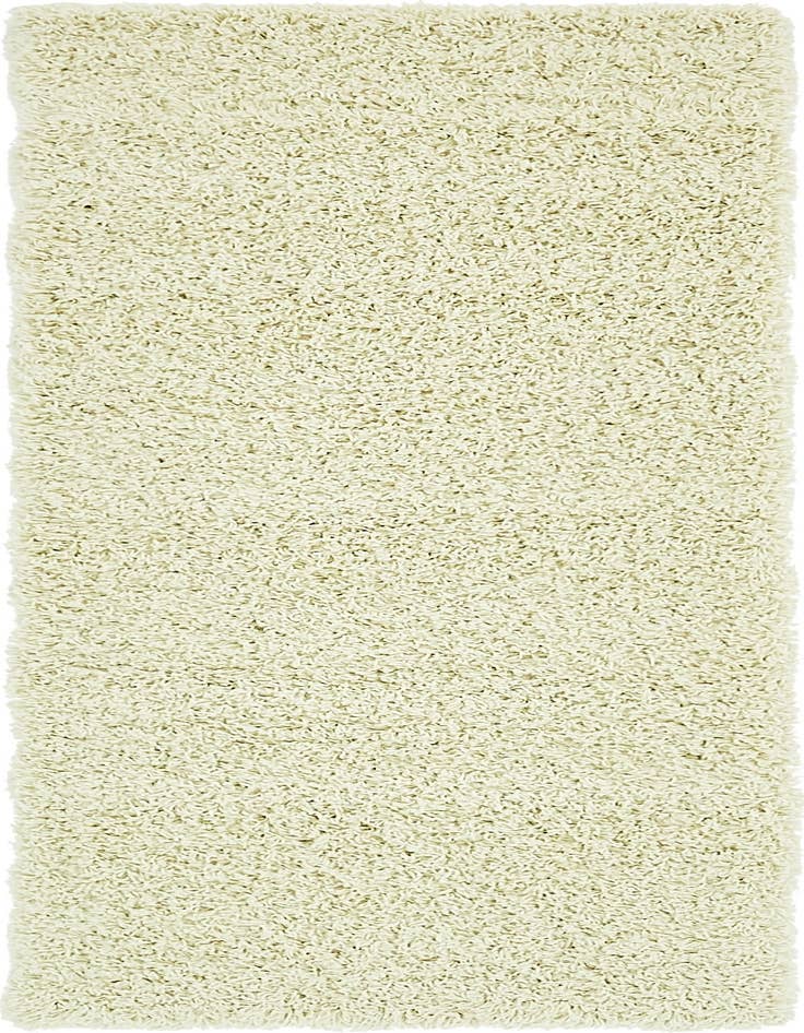 Detail image of 2' x 6' Solid Shag Runner Rug