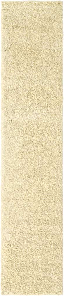 2' 7 x 12' Solid Shag Runner Rug