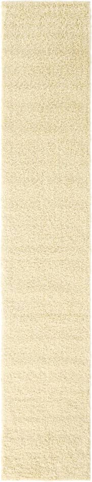 Detail image of 2' 7 x 14' Solid Shag Runner Rug