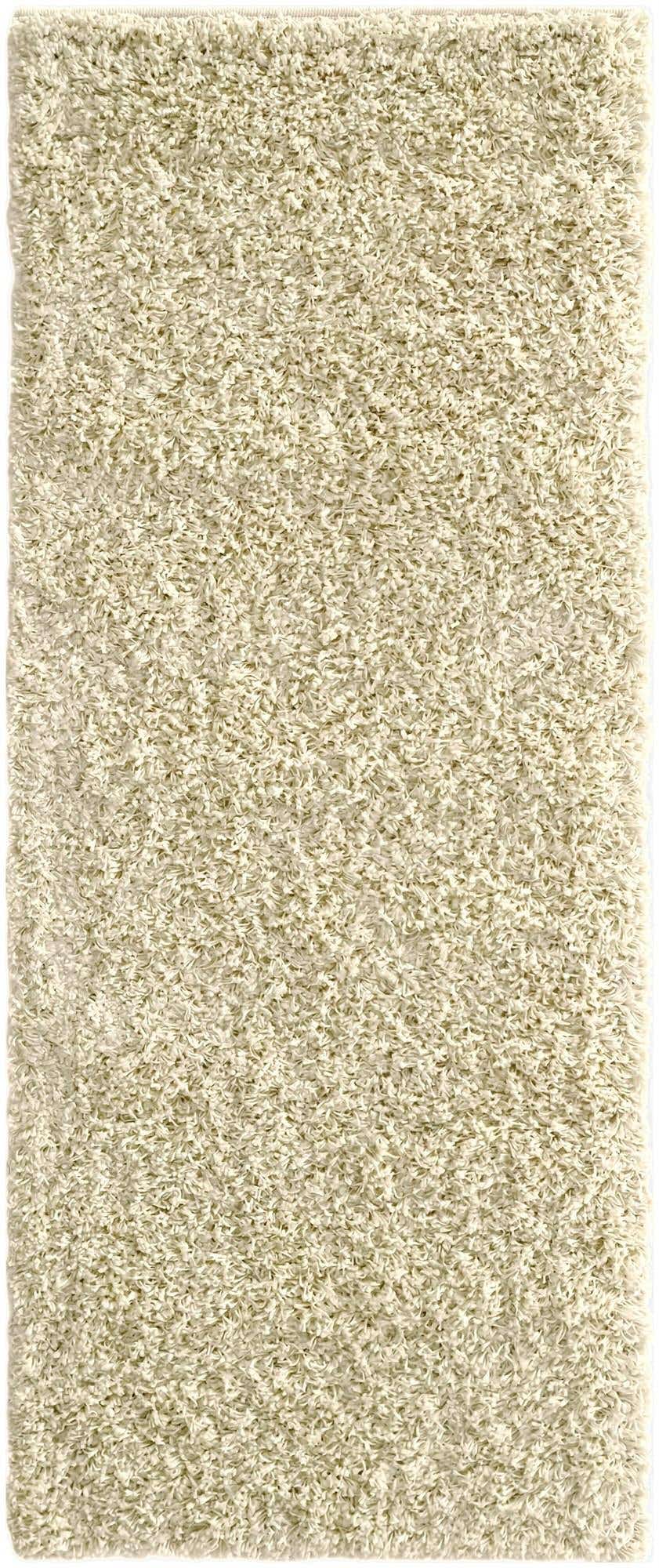 2' x 5' Solid Shag Runner Rug
