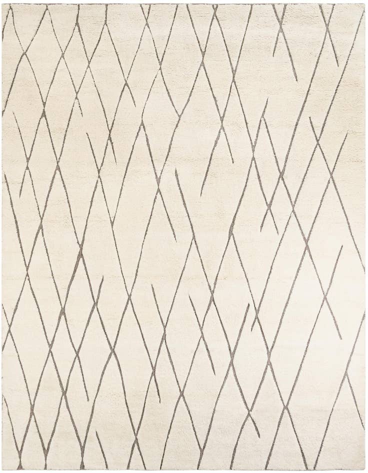 Detail image of 10' x 10' Atlas Moroccan Wool Square Rug