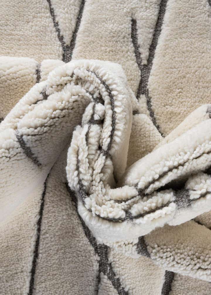 7' 10 x 7' 10 Hand Knotted Atlas Moroccan Wool Square Rug