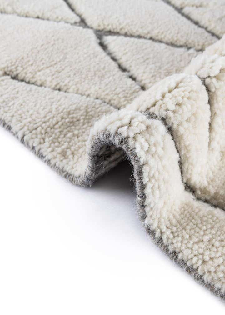 7' 10 x 7' 10 Hand Knotted Atlas Moroccan Wool Square Rug