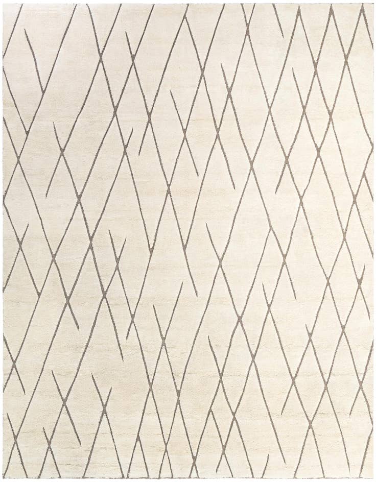 Detail image of 12' x 12' Atlas Moroccan Wool Square Rug