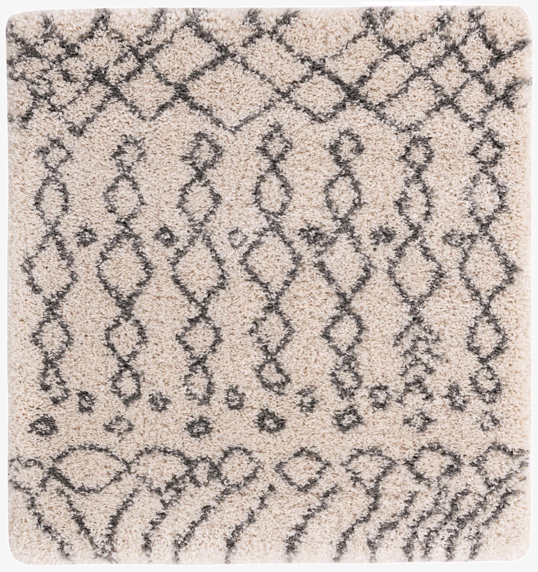 4' x 4' Marrakesh Shag Square Rug