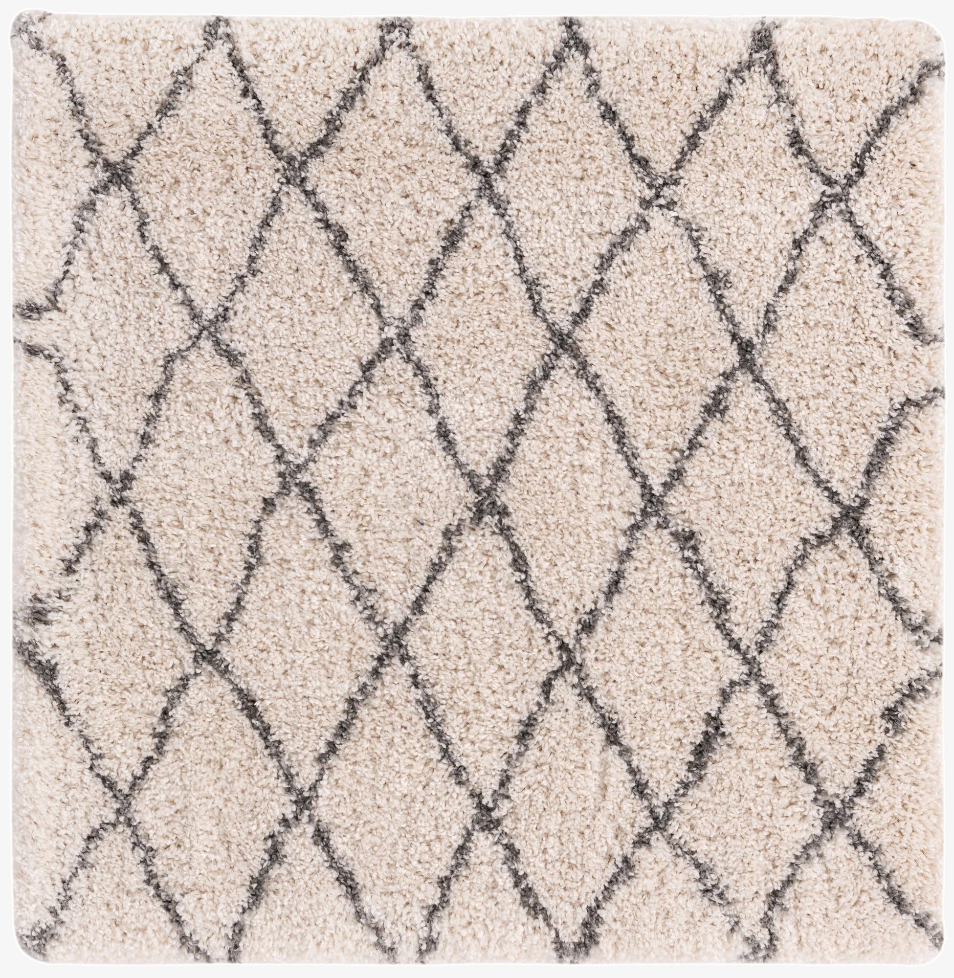 4' x 4' Marrakesh Shag Square Rug