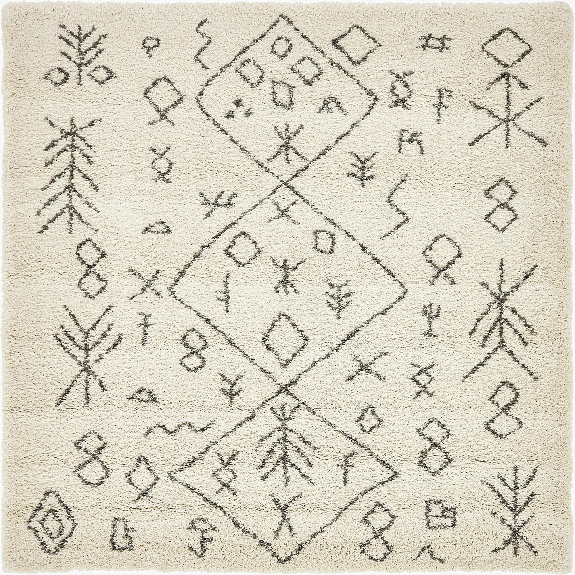 8' x 8' Marrakesh Shag Square Rug