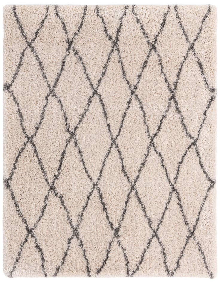 Detail image of 5' 3 x 5' 3 Moroccan Shag Square Rug