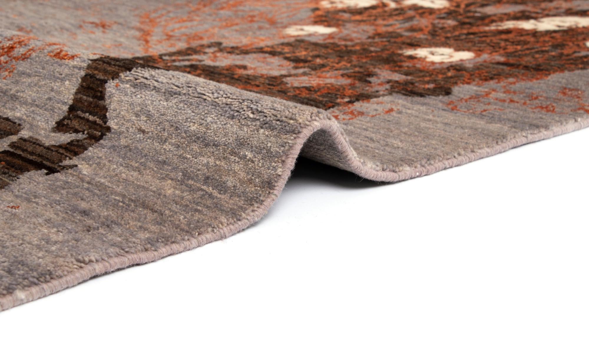 6' 4 x 9' 11 Anar Wool Rug