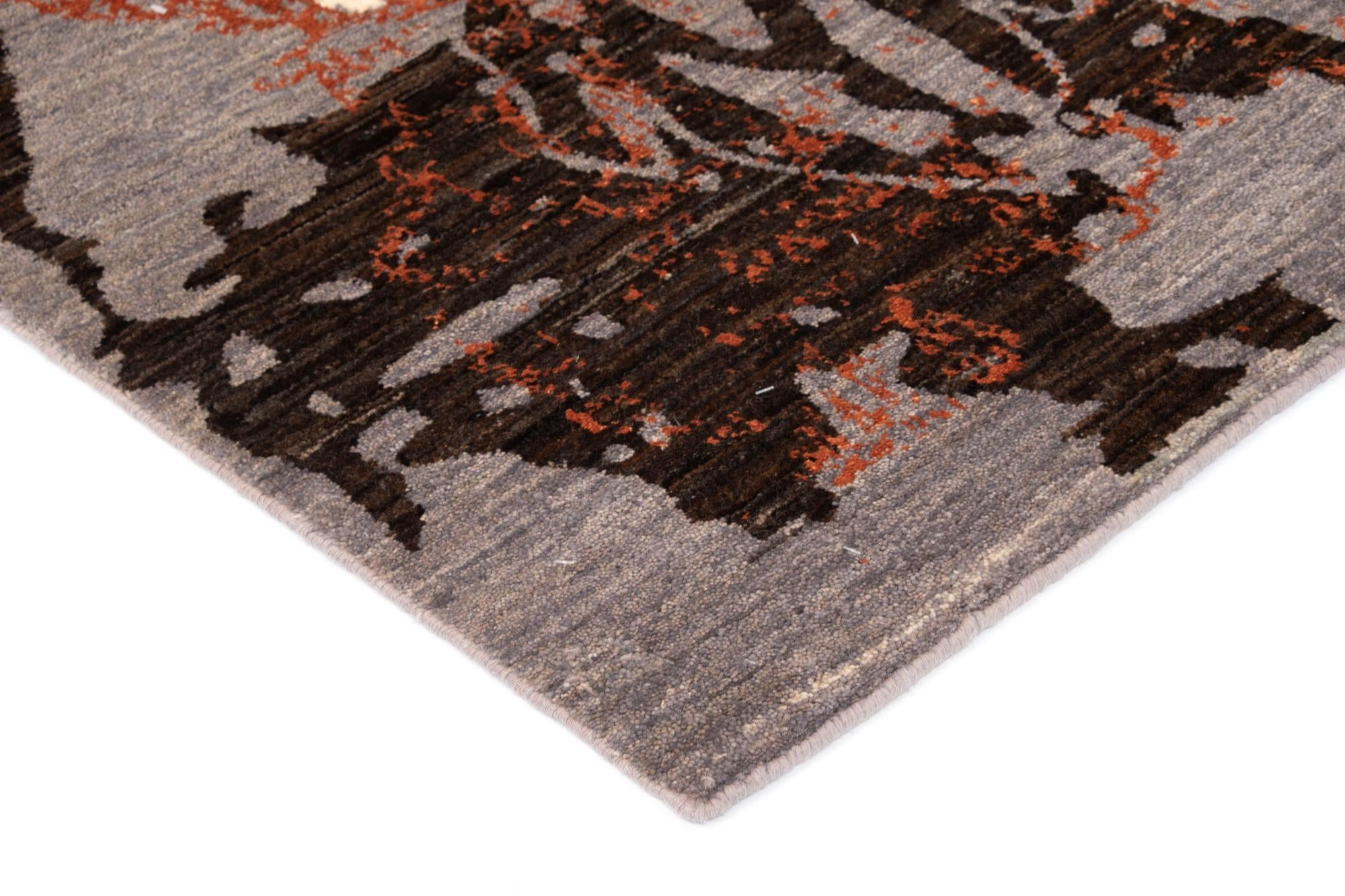 6' 4 x 9' 11 Anar Wool Rug