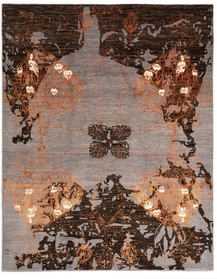 Detail image of 6' 4 x 9' 11 Anar Wool Rug