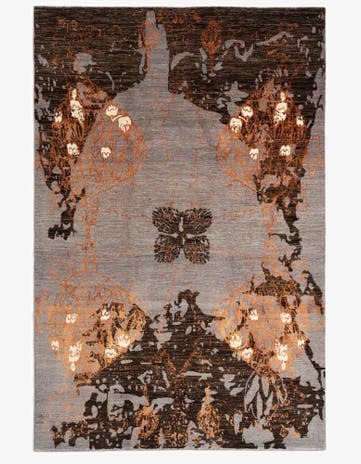6' 4 x 9' 11 Anar Wool Rug