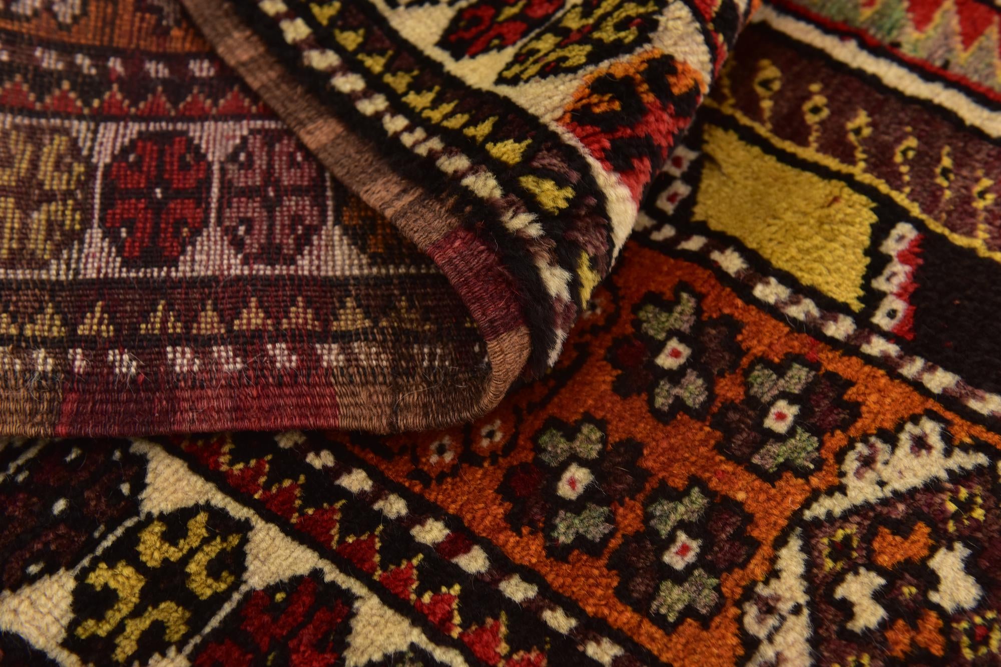 4' x 5' 7 Hand Knotted Anatolian Wool Rug