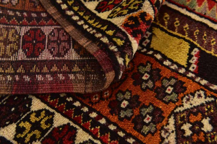 4' x 5' 7 Hand Knotted Anatolian Wool Rug