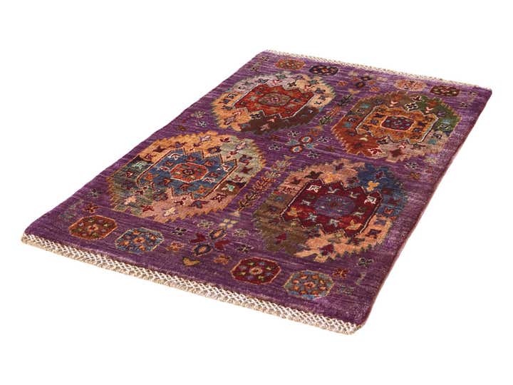 2' x 3' 2 Hand Knotted Ariana Ziegler Rug