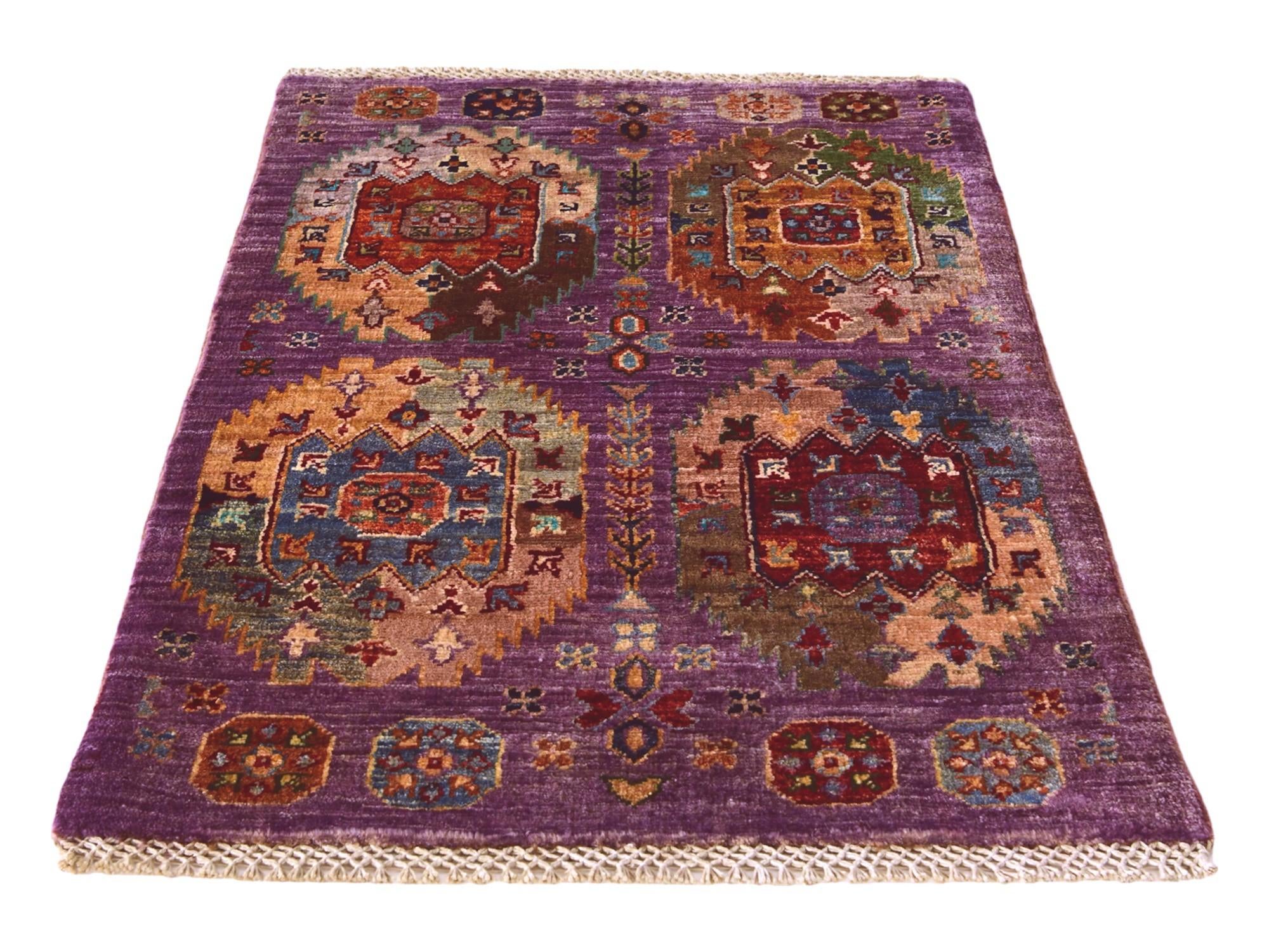 2' x 3' 2 Hand Knotted Ariana Ziegler Rug