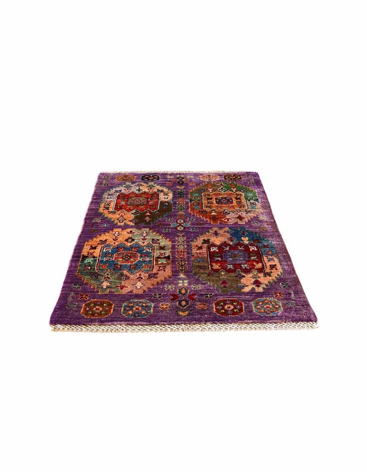 Detail image of 2' x 3' 2 Hand Knotted Ariana Ziegler Rug