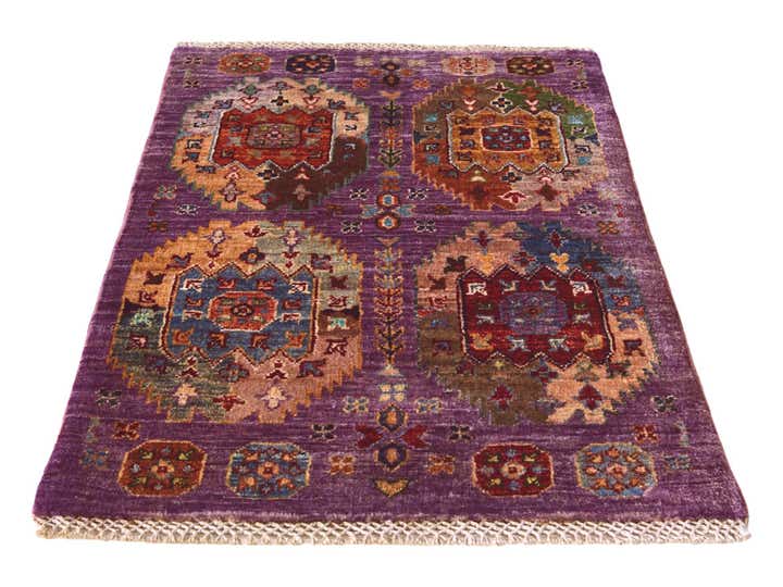 2' x 3' 2 Hand Knotted Ariana Ziegler Rug